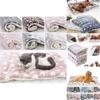 Cozy Plush Pet Mat Non Shedding Thick Double Sided Dog Bed Warm And Soft For All Seasons