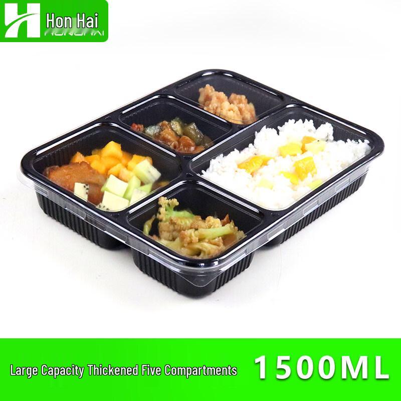 Eco-Friendly Disposable Meal Box with Lid
