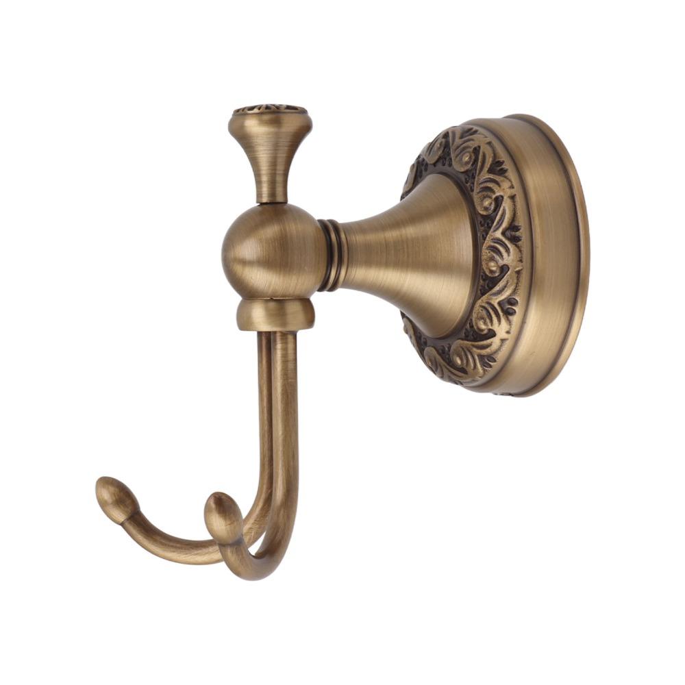 Copper Coat Hook Antique Brass Towels Hook Vintage Clothes Hanger  Home Bathroom Bedroom Kitchen