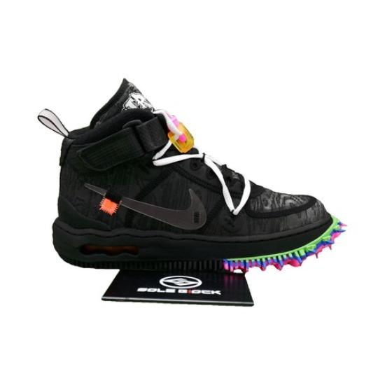 Nike X Air Force 1 Mid 'Black' DO6290-001 Men's Shoes .