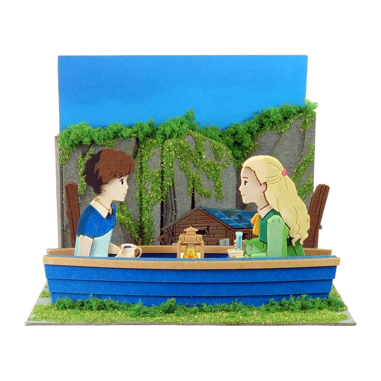 

Sankei Studio Ghibli Mini Когда Марни была там Ночной пикник Бумага Craft MP07-112