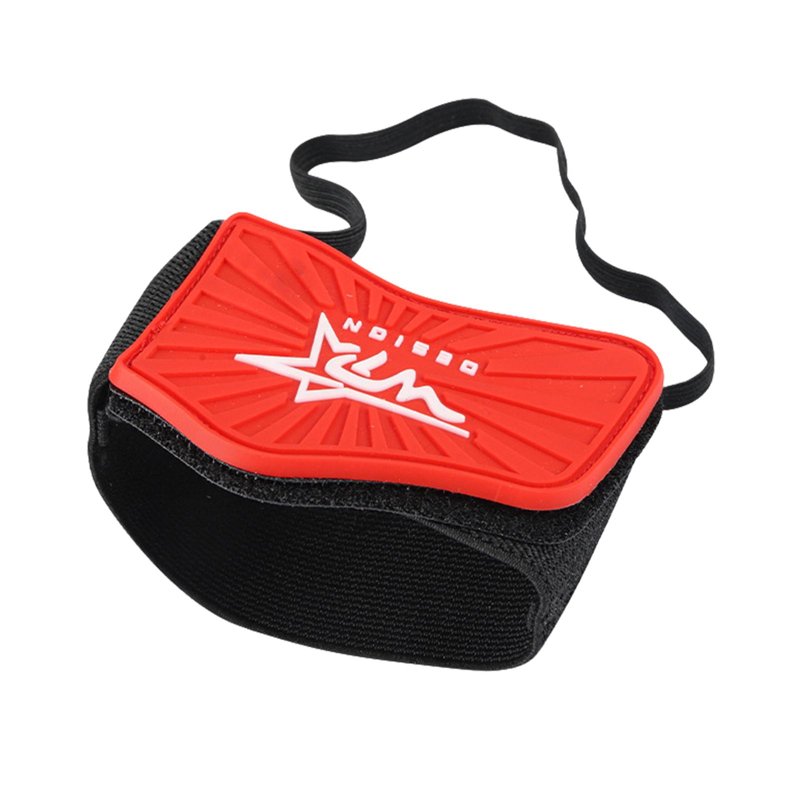 

Motorcycle Shoes Protection Gear Shift Pad Anti-skid Gear Shifter Lightweight Boot Cover Shifter Guards Protector Riding Cover червоний