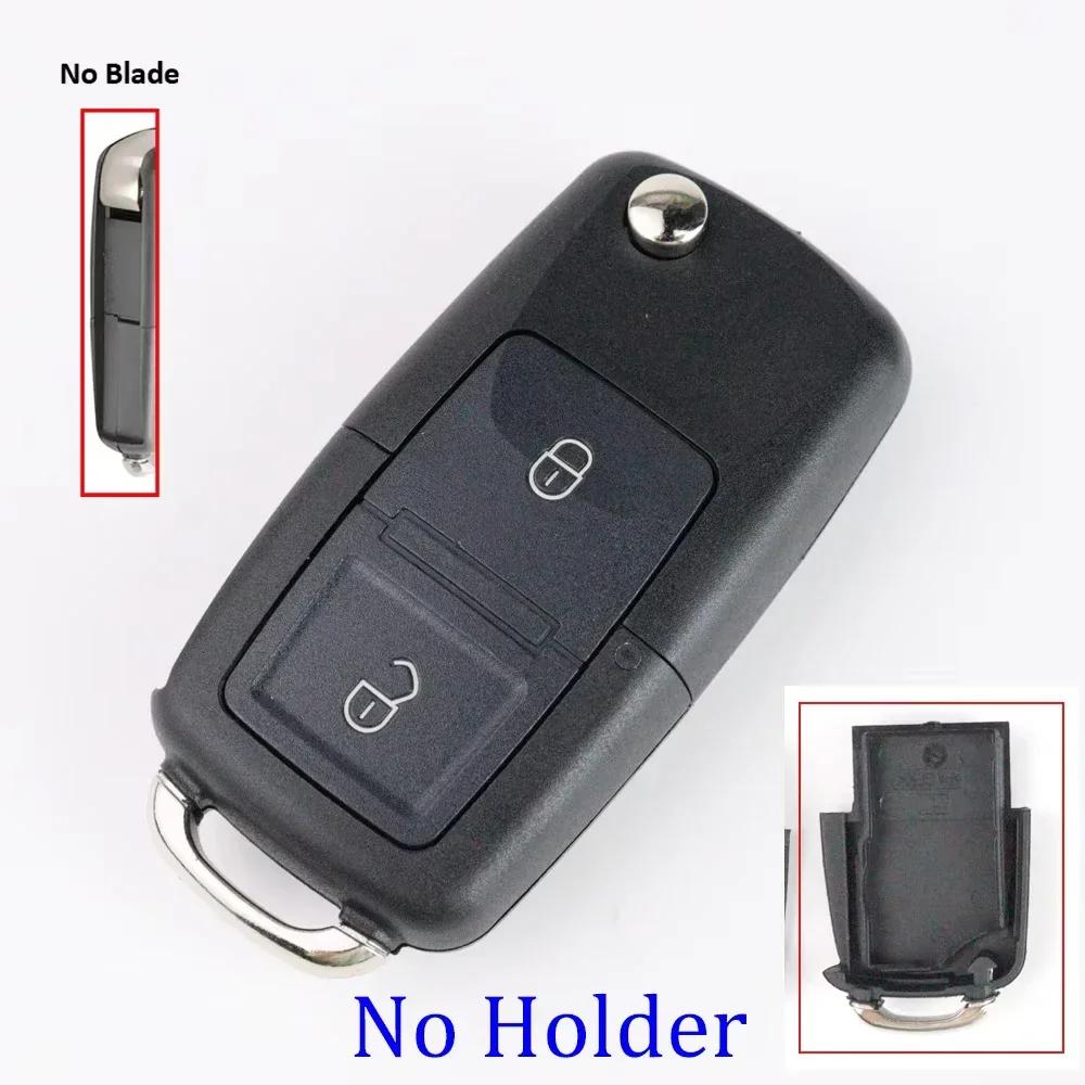 Car Key Fob Case Shell Housing for Vw B5 for Volkswagen Beetle/Caddy/Passat/Golf/Jetta/Polo/Scirocco/Tiguan/Touran/Skoda/Seat