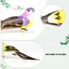 12Pcs Beautiful Colorful Simulation Foam Bird Decor Garden Plants Decoration Ornament