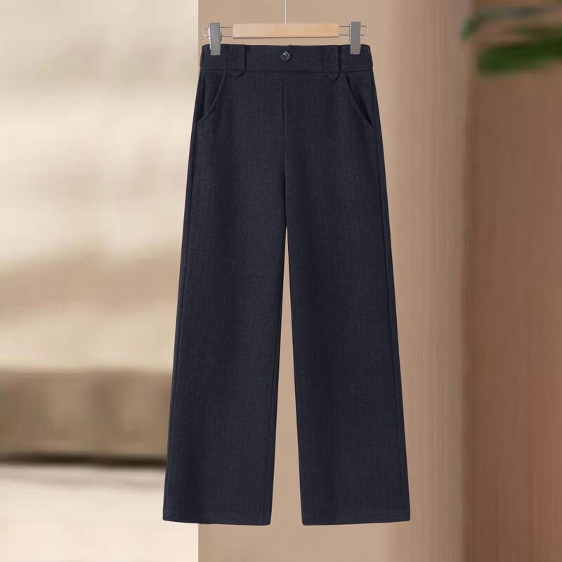 Hodo Women's High-Waist Straight-Leg Casual Pants