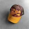 Summer Baseball Cap With Breathable Mesh And Letter Print For Men Women
