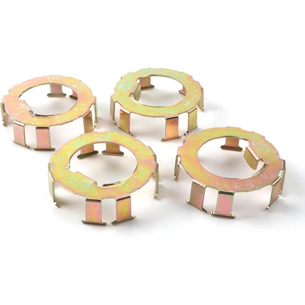 New Trailer Wheel Spindle Nut Retainer For 2 To 8K Dexter 6-190 6-191, 4 Nuts & 4 Retainers