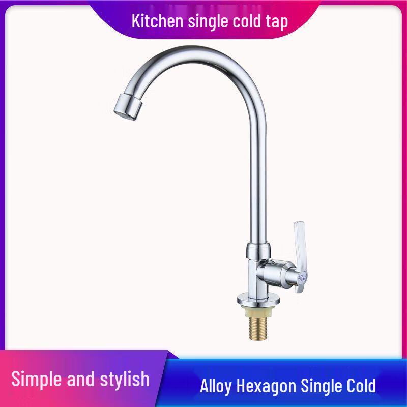 Stainless Steel Kitchen Single Cold Faucet