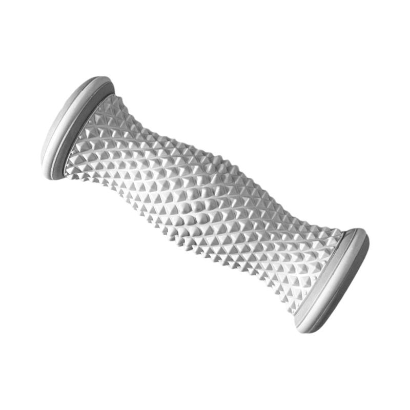 Therapeutic Foot Roller For Deep Pressure Application Calf Muscle Recovery For Travel Office Home Use серый