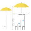 Outdoor Plant Umbrella Garden Umbrella Shade for Potted Plants Yard Outdoor