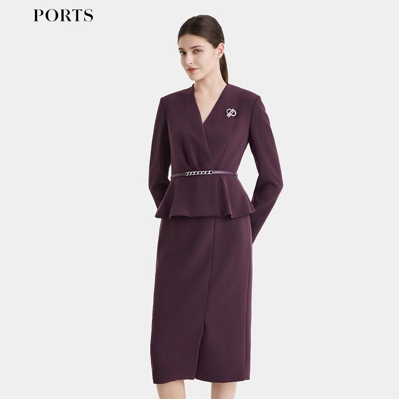 

PORTS 2024 Осень Платье-трансформер с лоскутным поясом 2