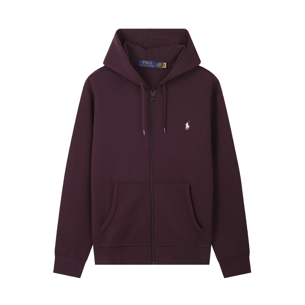 

Polo Ralph Lauren однотонная толстовка с капюшоном на молнии с длинным рукавом мужская толстовка красная 710881517-032 L
