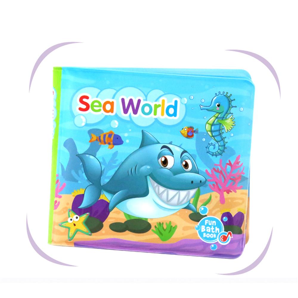 Bath Books Baby Education Toy Intelligence Development EVA Floating Cognize Book