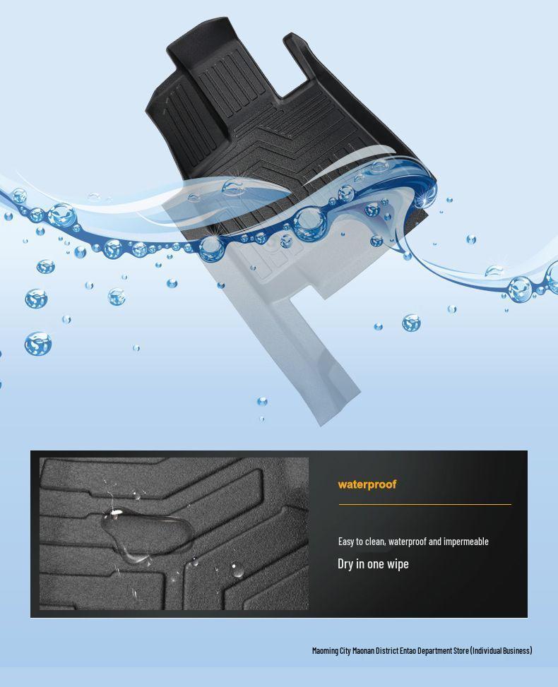 BYD Song Plus DMI/EV All-Inclusive TPE Floor Mats for New Energy Cars