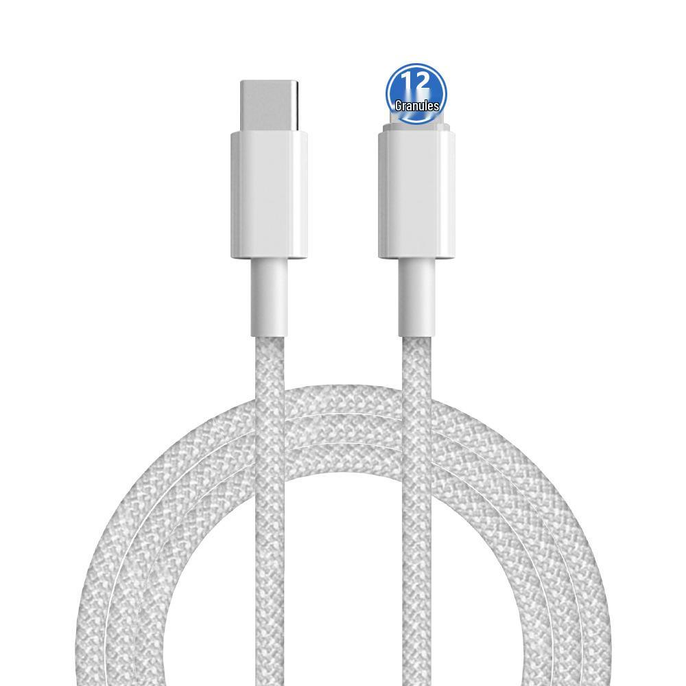 Macaron Color 6A PD20W Fast Charging Cable for Apple & Android Devices