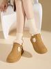 Fashion Round Toe Plush Ladies Shoes Winter Platform Boot Y2k Comfortable and Elegant Ankle Designer Luxury Chic Warm Women's Snow Boots