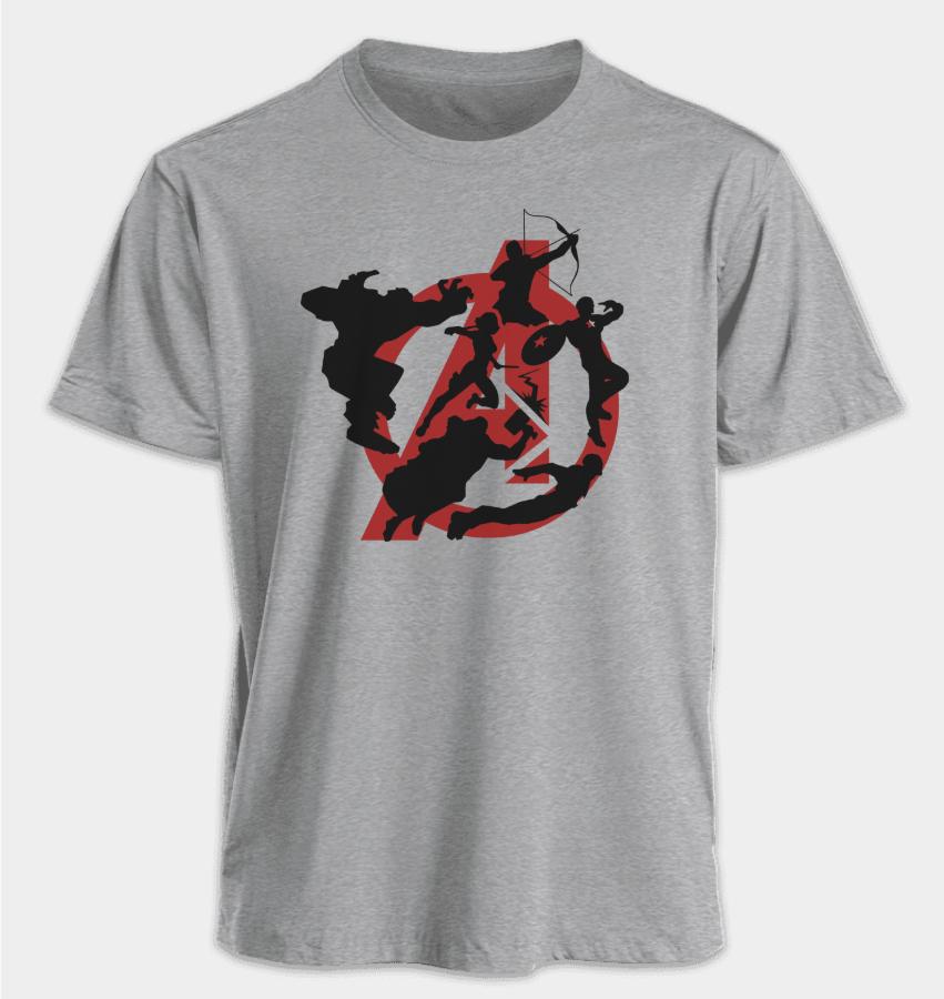 Pánská a dámská trička Avengers Iron Man Captain America Hulk Léto Amerika Jaro a Podzim Krátký rukáv