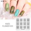 kads Flower 023 Nail Art DIY Stamp Template Nail Stamping Plates Manicure Plate Tools