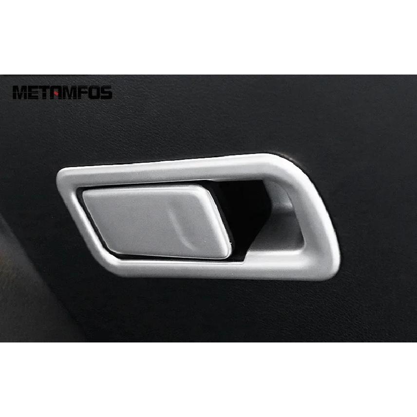 For Jeep Renegade 2015 2016 2017 2018     Matte Glove Storage Box Door Handle Cover Trim Interior Accessories