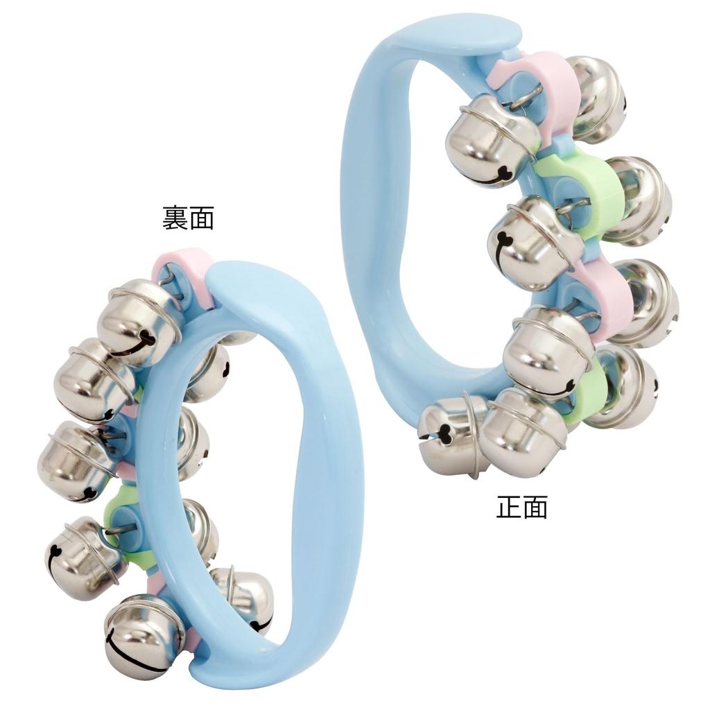 Kiktani Ring Bell Handbell 10 Bells Blue HB-10