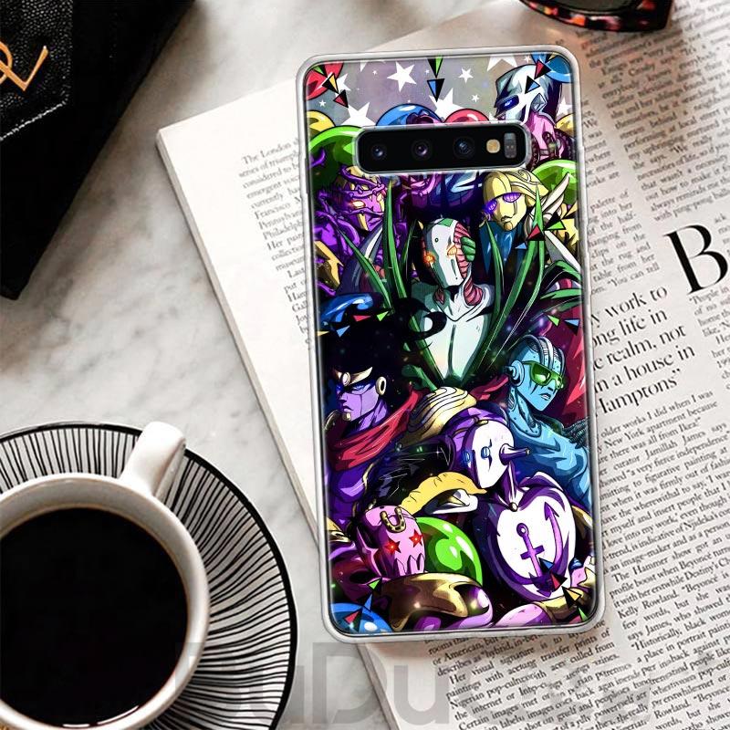 JoJo's Bizarre Adventure Hot Anime Cover For Samsung Galaxy S8 S9 Plus S10 Lite Note 8 9 10 Pro 20 Ultra S7 Edge M11 M21 M32 M51