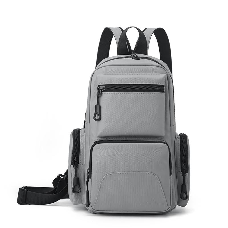Adjustable Strap Chest Bag, Multi-functional Backpack, Sports Bag, Backpack, Zipper Anti-theft Pocket, Suitable for Daily Commut