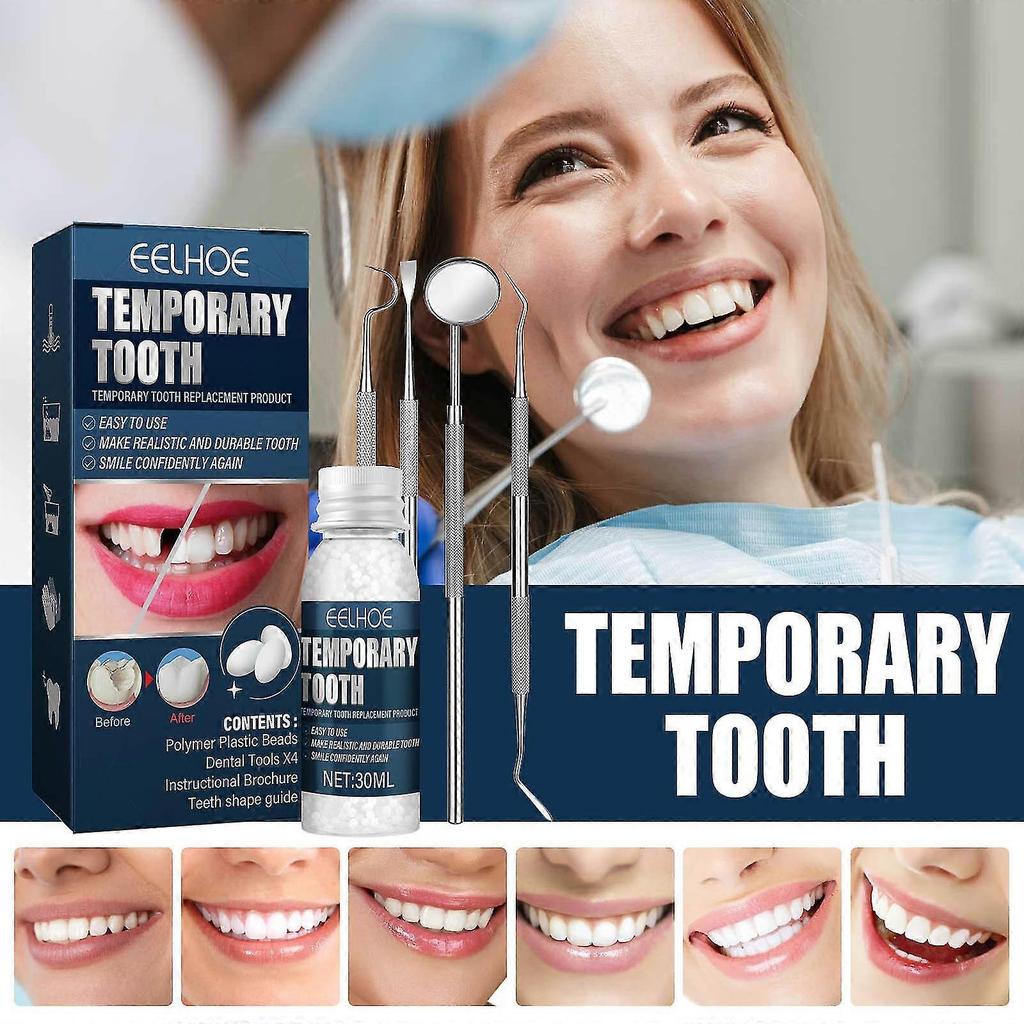 Moldable Tooth Filling False Teeth Temporary Repair Kit Solid Glue Denture