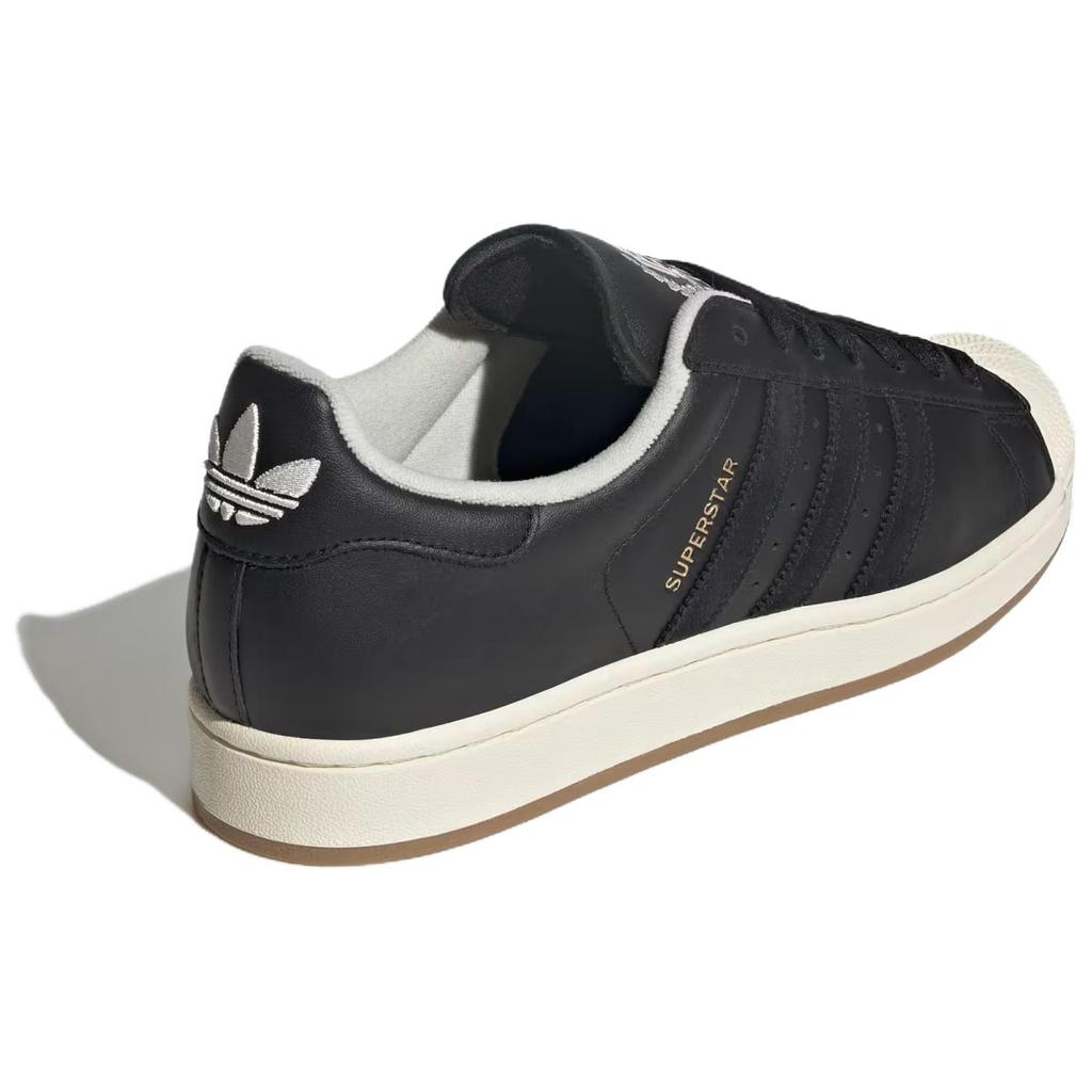 Adidas Originals Superstar 2 Skateboard Shoes Unisex Black JQ3214