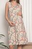 Maternity Tunic Nightgown Wide Strap Cotton Lycra