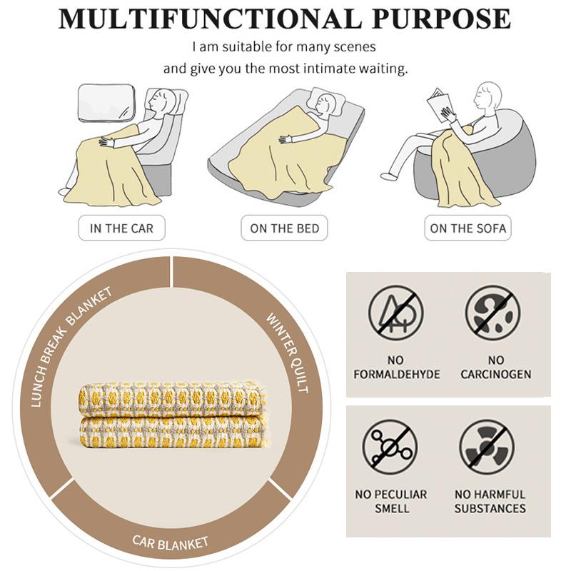 Скандинавское вязаное одеяло — фото 5