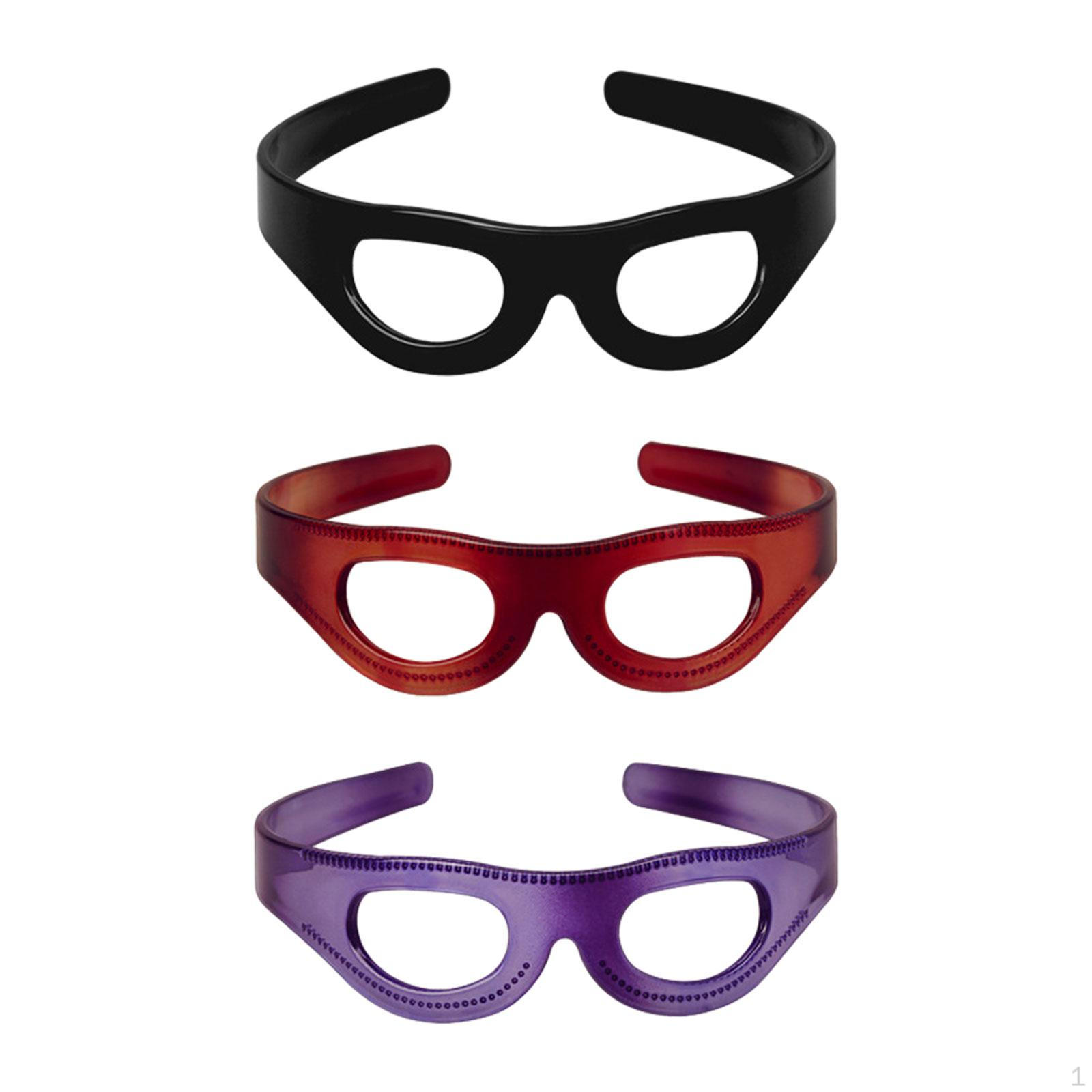 

3 штуки Ободки для очков Головной убор Зажим для челки Уникальные Модные Профессиональные Аксессуары для волос