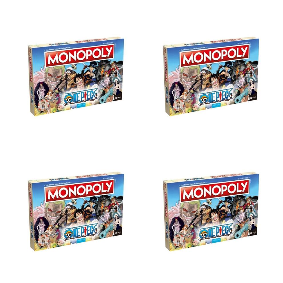 One Piece Monopoly Board Role Playing Games Card Puzzle Game Team Collaboration