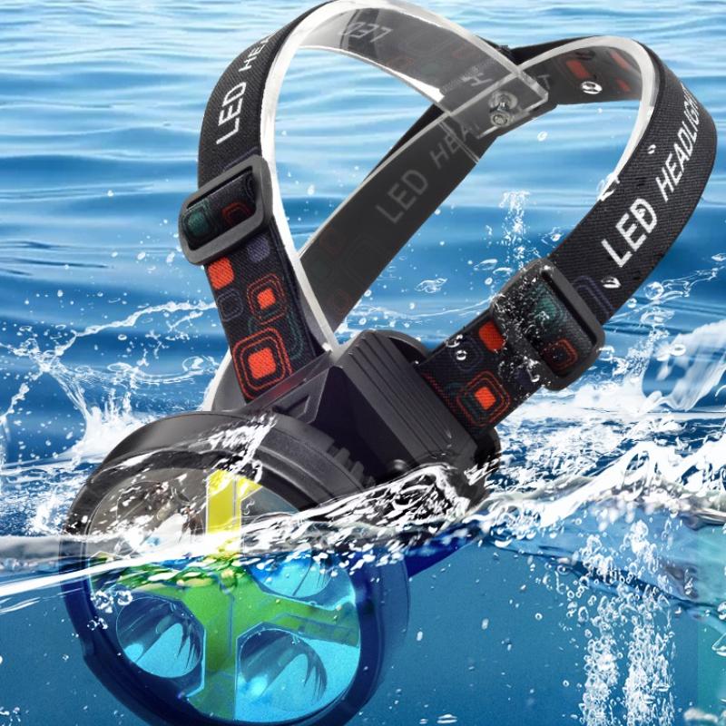 New Super Bright Intelligent Induction Headlamp Fishing Headlamp High Power Rechargeable Phone USB Charging Headlamp Night Home