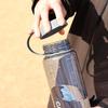 Captain Stag Water Bottle, Sports Bottle, Water Bottle, 1000ml, Direct Drinking, Rice Gradient, 6 Cups, BPA-Free, Clear Black, UY-7093