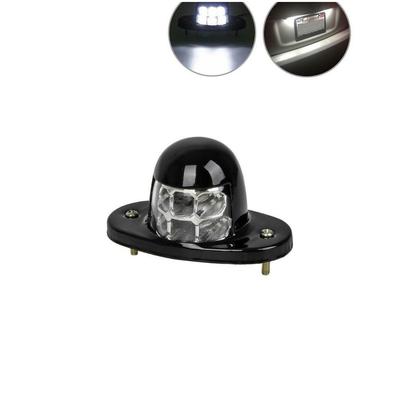 1x 6000K Weiß 6-LED Kennzeichenleuchte für Auto/Fahrzeug, Ladeflächen-Innenleuchte für LKW, 12V
