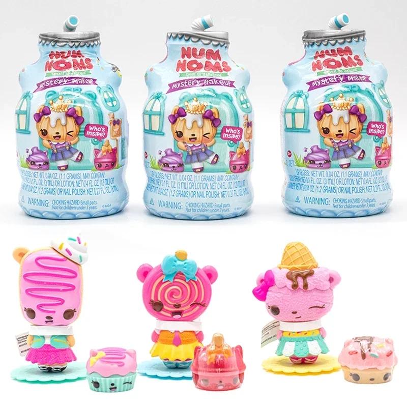 NumNom Fragrant Baby Bottle Smoothie Yogurt Cups Capsule Toy Perfume Nail Polish Shower Gel Powder Surprise Toys