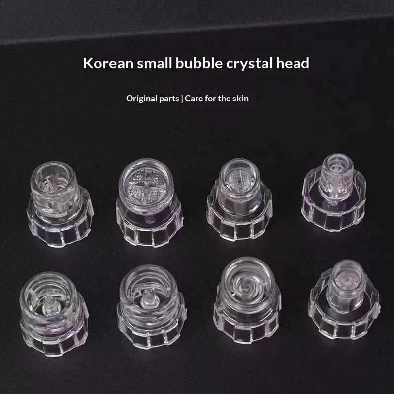 Water Oxygen Cleansing Device Replacement Tips 8Pcs Smooth Edge No Irritation for Sensitive Skin Facial Pore Deep Clean