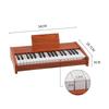 25 & 37-Key Wooden Children's Electronic Organ Piano: Beginner Musical Toy for Kids, Boys & Girls, Multifunctional for Home Use