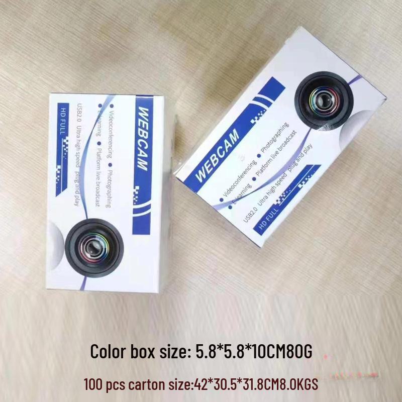 Kamera komputerowa HD2K 4K High Definition z mikrofonem do zajęć online