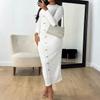 Elegant Temperament Hip-covered Long Skirt Dress Women's Autumn and Winter 2025