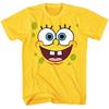 Summer New Cotton T-shirt Round Neck Couple's Short Sleeve Fun Pajama Pie Big Star SpongeBob SquarePants Cute Clothing