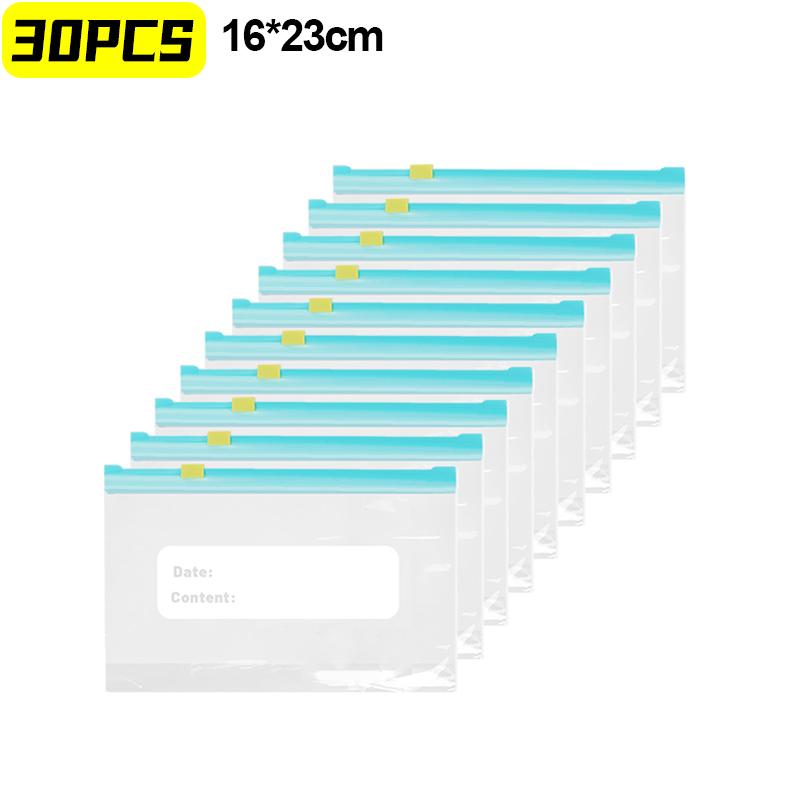 6010 шт Пластиковые пакеты с застежкой-молнией пакеты для хранения продуктов многоразовые пакеты для хранения продуктов кухонные холодильники контейнеры для свежей еды упаковочные пакеты 1230₽