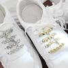 1 ADET Spor Ayakkabıları İçin Ayakkabı Bağcığı Takıları Ayakkabı Bağcıkları Rhinestones Metal Ayakkabı Bağcığı Klipsleri Kız Ayakkabı Aksesuarları İçin Dekoratif Tokalar