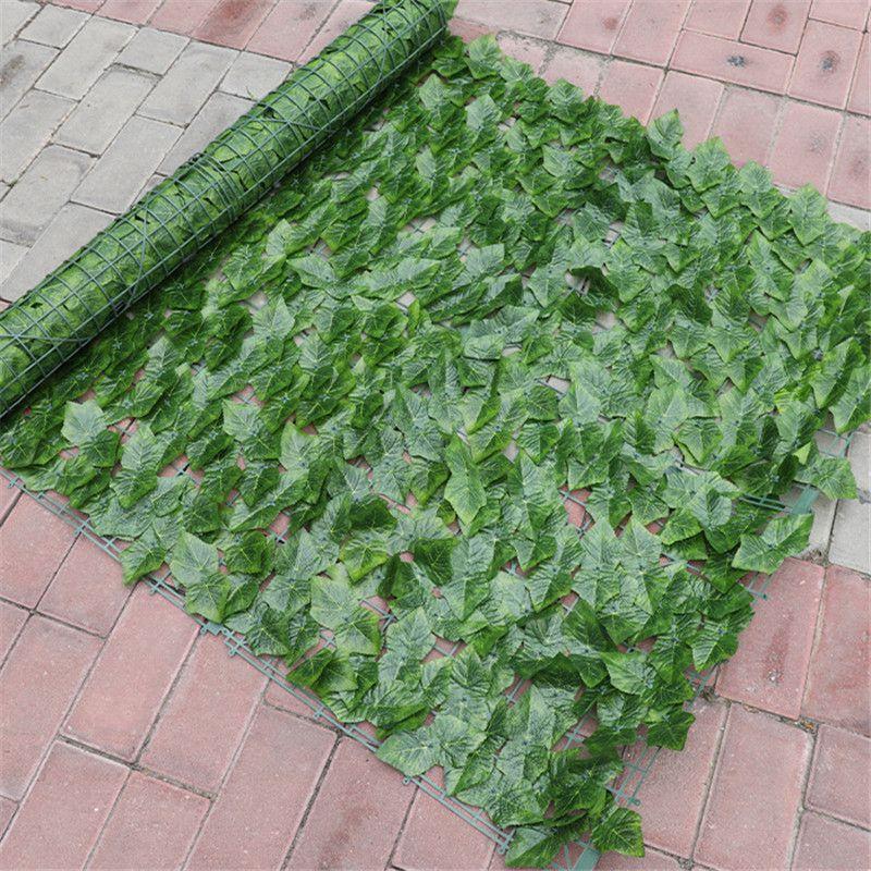 Luxurious Artificial Leaf Garden Fence Screening Roll For Ultimate Privacy And Beauty
