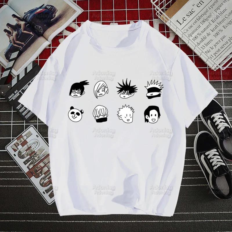 Anime Harajuku men's T-shirt unisex short sleeved T-shirt casual top