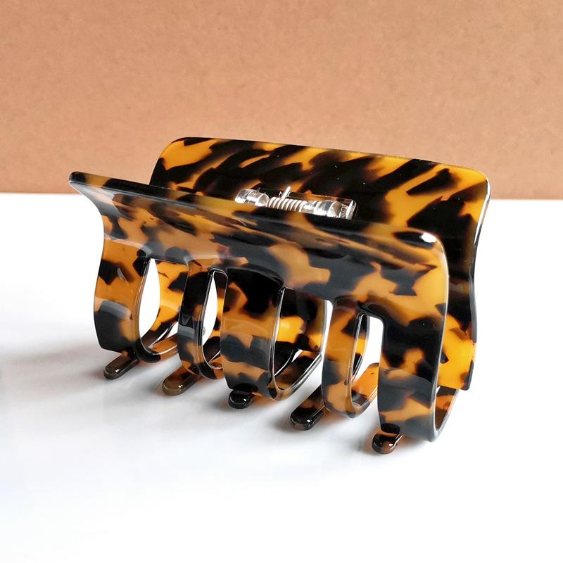 

Vintage Claw Clip Women Acetate Hair Clip Elegant Colorful Leopard Hair Clips for Girl Hair Accessories Hair Claw Hair Barrettes