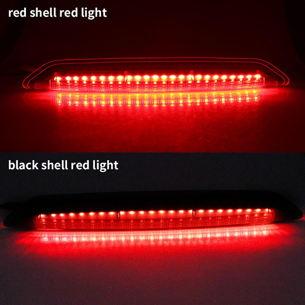 1 Stück Getöntes LED Dritte Bremsleuchte Projektor Hinten Rotes Rücklicht Bremslicht für VW Polo IV MK4 9N 9N3 Schrägheck 2002-2010 OEM:6Q6945097