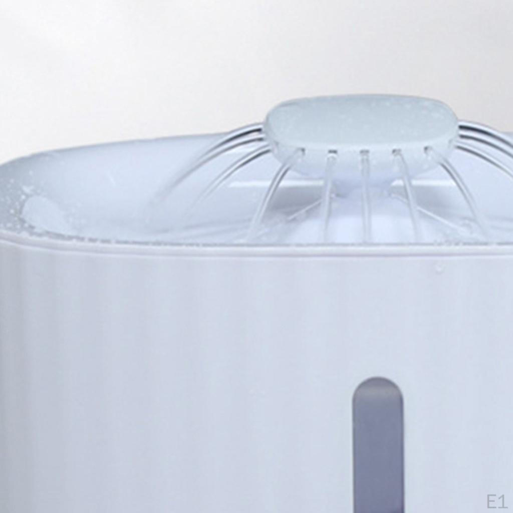 Cat Water Fountain, 3L Automatic Fountain Bowl, Bowl Dispenser with LED Light