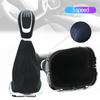 New Manual Gear Shift Knob for Tiggo 3 FL 2010-2015 With Leather Gaiter Boot Cover Car Lever Shifter Handle Stick Accessories