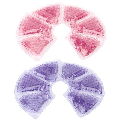 Real Bubee 2 Stück Wiederverwendbare 3-in-1 Brusttherapie-Pads Heiß- und Kaltanwendung für stillende Mütter